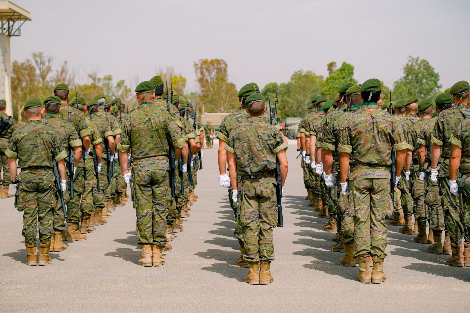 La toma de mando del nuevo líder del MOE, en imágenes