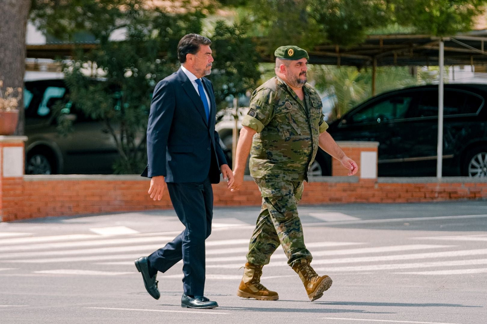 La toma de mando del nuevo líder del MOE, en imágenes