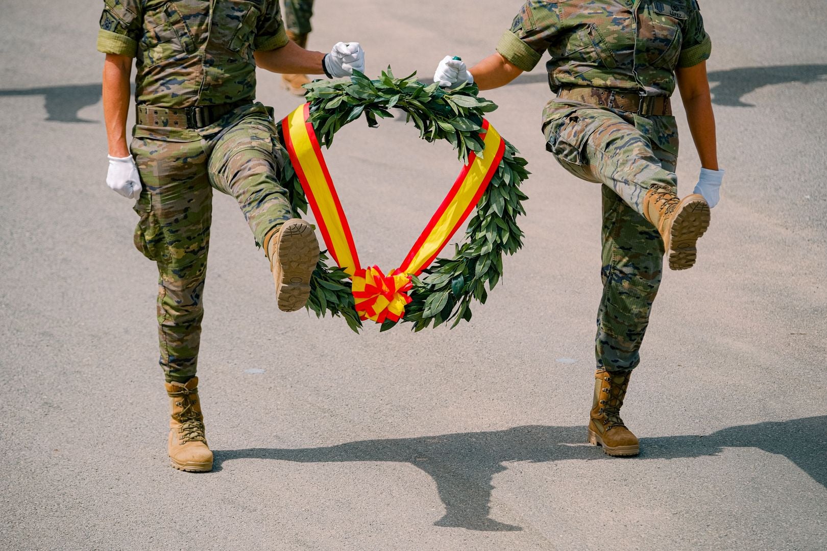 La toma de mando del nuevo líder del MOE, en imágenes