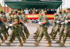 Imágenes de la toma de mando del nuevo jefe del MOE.