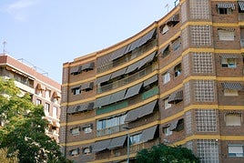 Bloque de viviendas en Alicante.