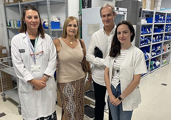 Equipo del Centro de Salud de Sant Joan que ha llevado a cabo el proyecto piloto.