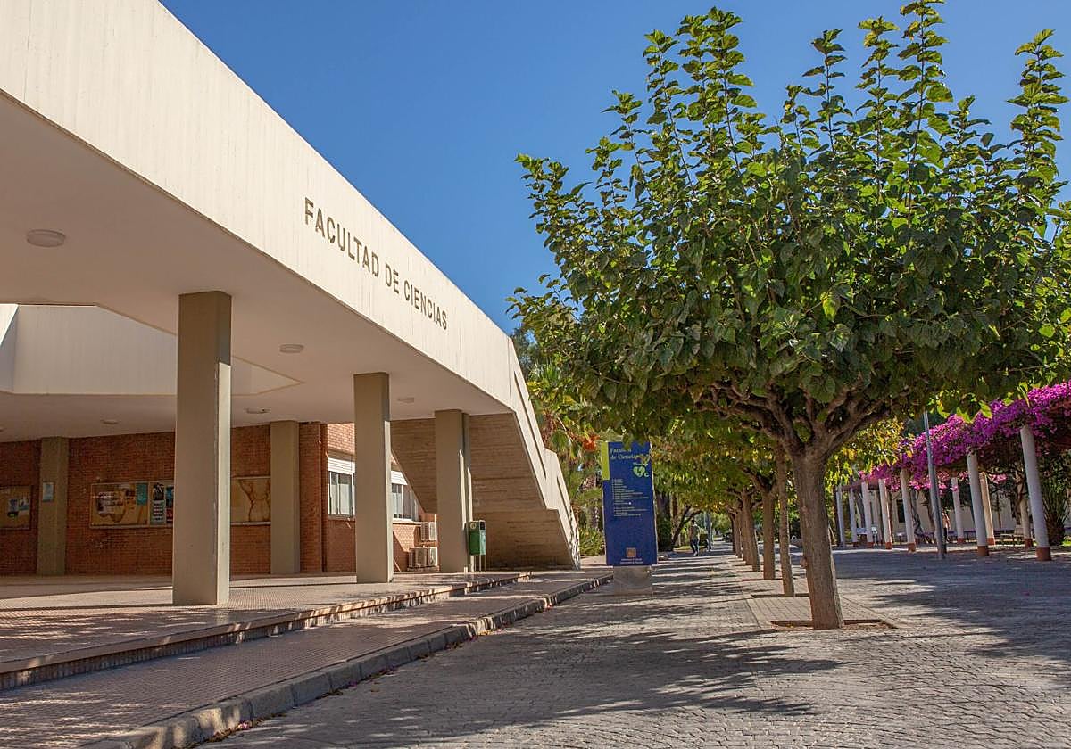 Facultad de Ciencias de la Universidad de Alicante.