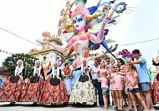 Celebración del primer premio de la categoría Especial.