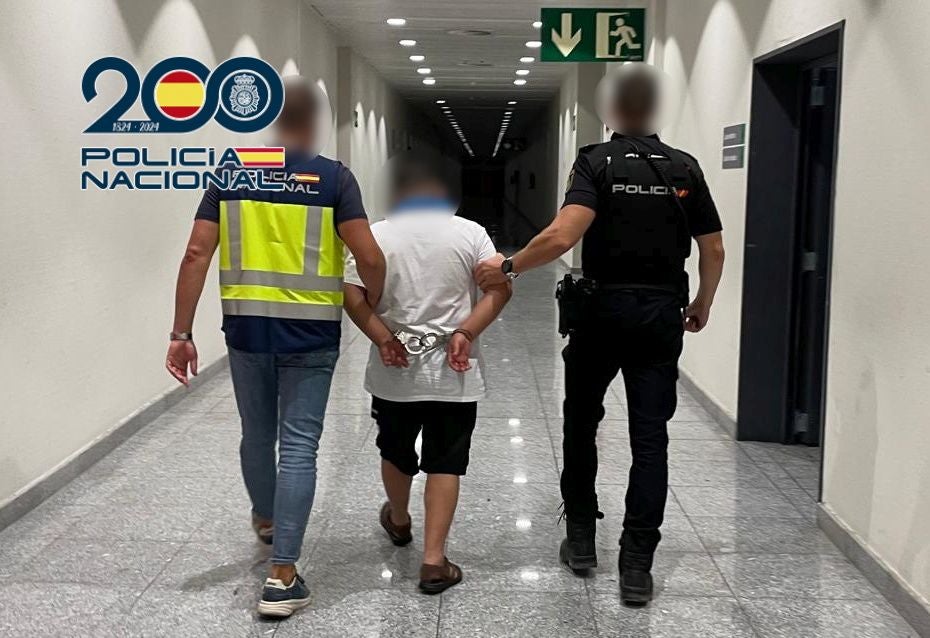 Detención en el aeropuerto de Alicante-Elche.