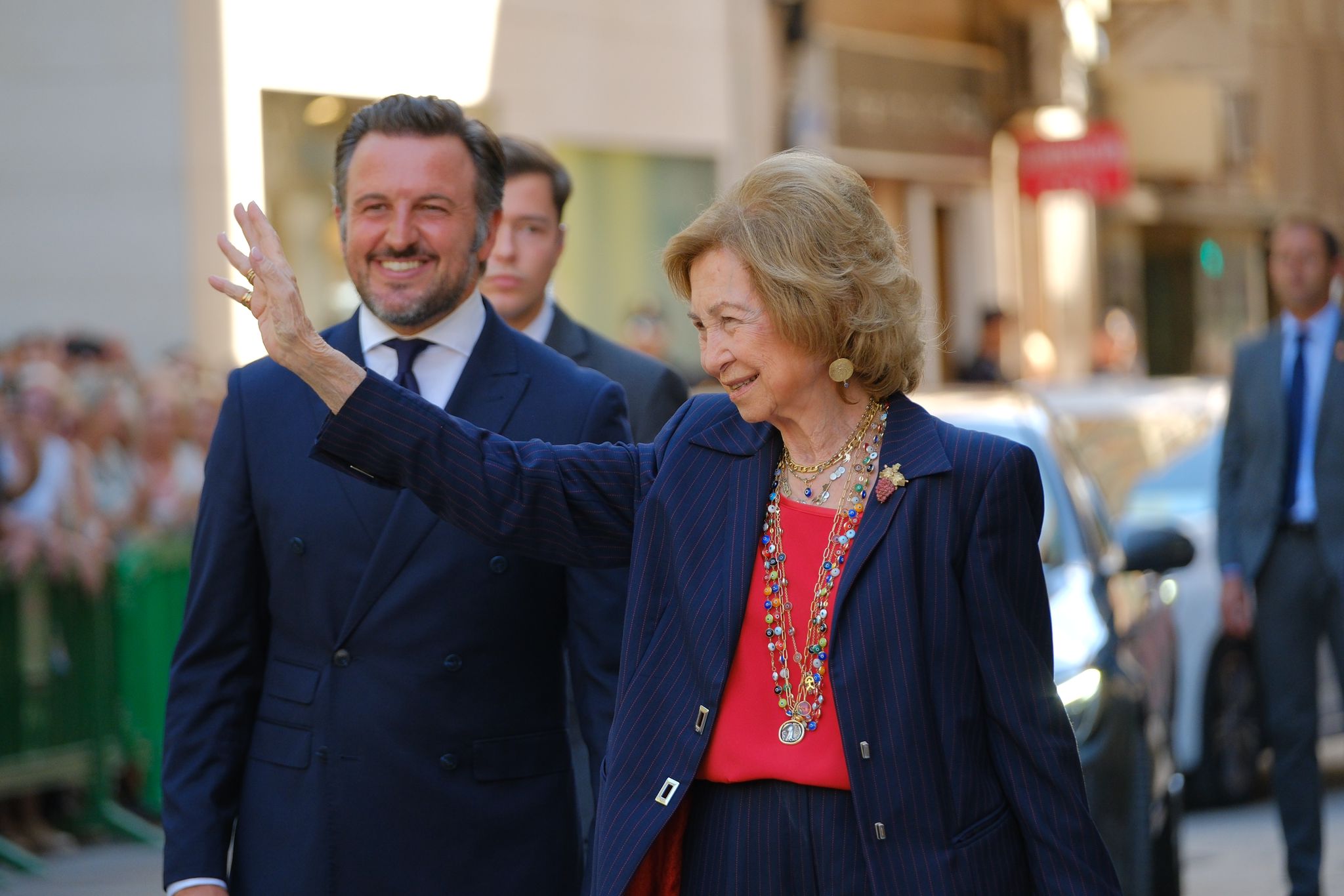 Elche se rinde ante Doña Sofía