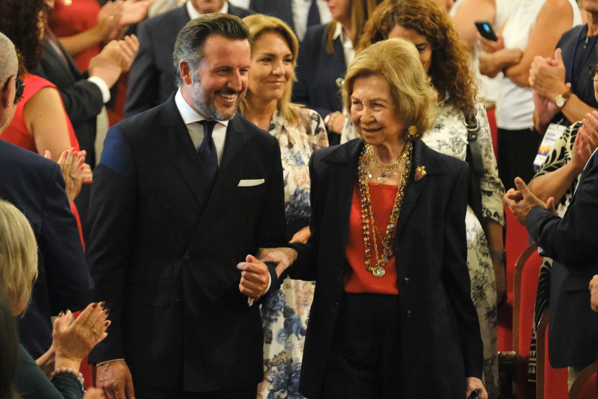 Elche se rinde ante Doña Sofía