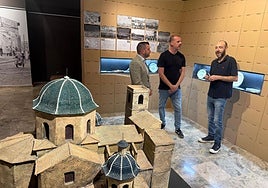 Exposición del centro histórico de Elda.