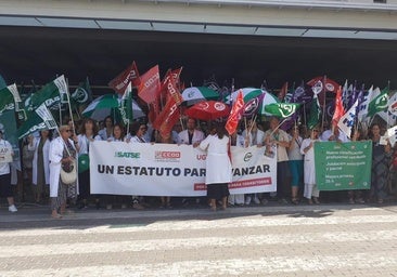 Los profesionales de la salud se vuelven a plantar frente al Estatuto Marco
