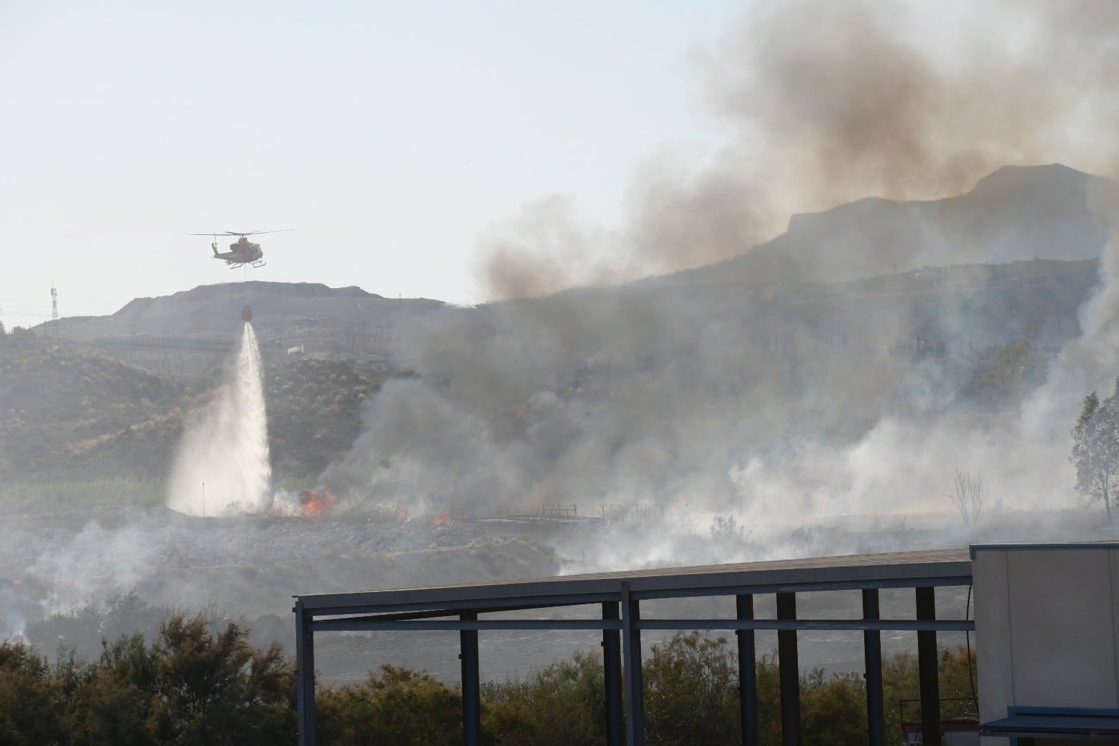 El incendio forestal de Alicante, en imágenes