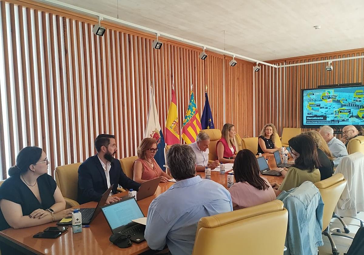 El Consejo de Administración de Mercalicante.