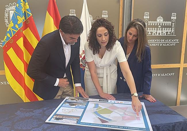 Planos del barrio Nueva Albufereta,