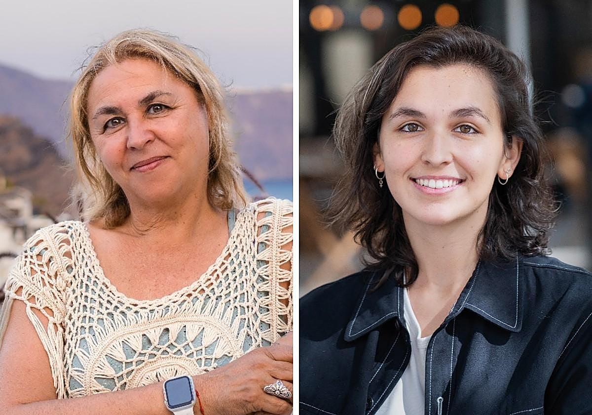 Megan Maxwell y Sandra Miró.