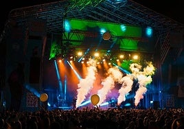 Escenario principal del festival en la edición de 2024.