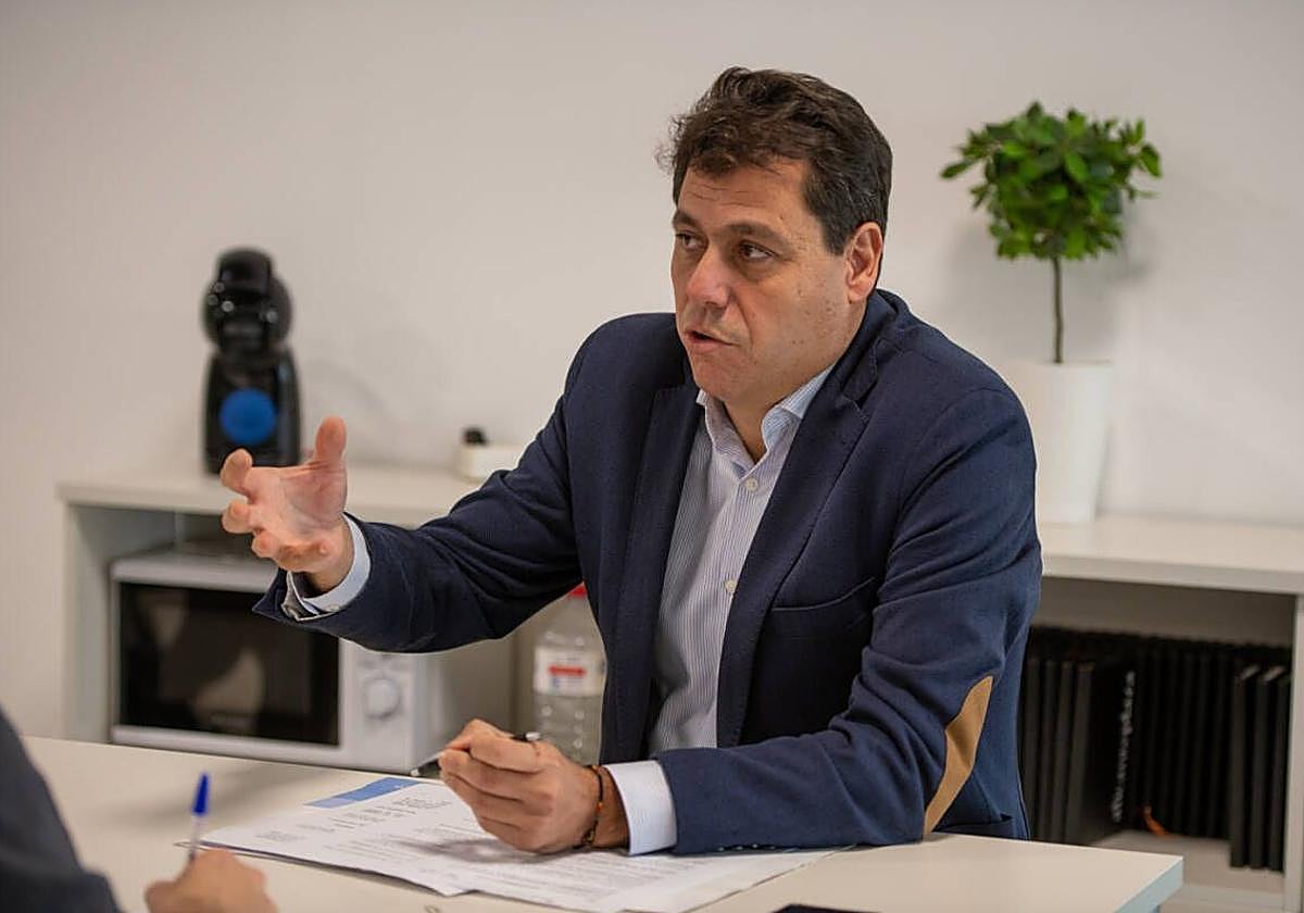 César Quintanilla, presidente de Uepal y futuro candidato a presidir la CEV en Alicante.