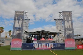 Escenario de Muelle Live.