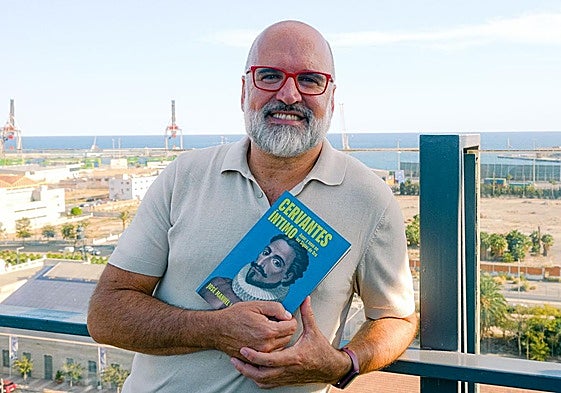 El catedrático y cervantista José Manuel Lucía Megías en Alicante.