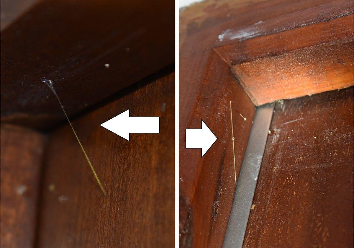 Hilo invisible usado por los ladrones.