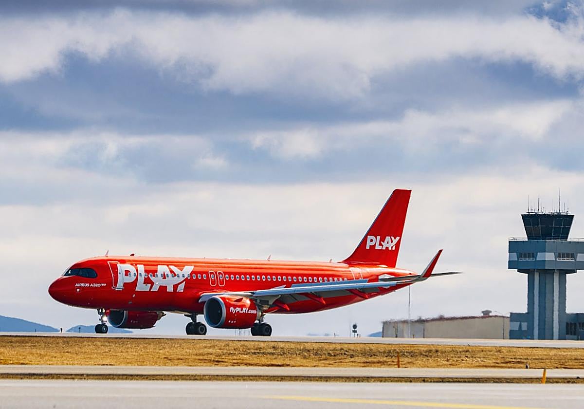 Avión de la aerolínea 'low cost'.