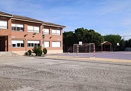 Patio de un colegio de Orihuela.