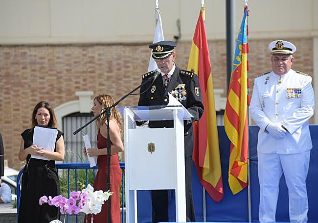 El comisario jefe provincial, Manuel Lafuente.