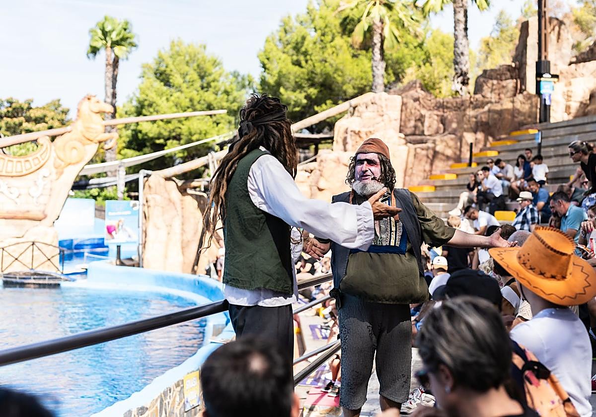 Imagen de archivo de una función en Mundomar.