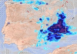 Previsión de Meteored para el jueves.