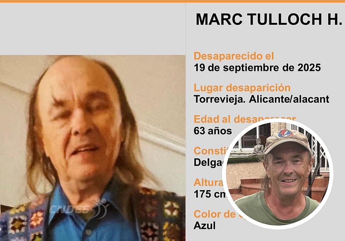 Poster of Marc Tulloch, missing since September 20th.