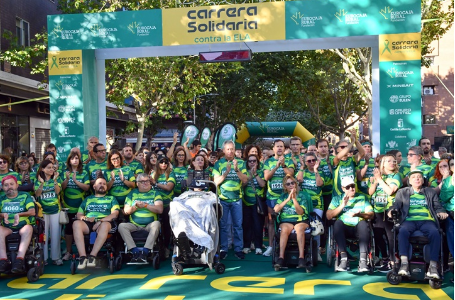 The Power of Solidarity: Eurocaja Rural Foundation Mobilises Over 5,300 People in the Fight Against ALS