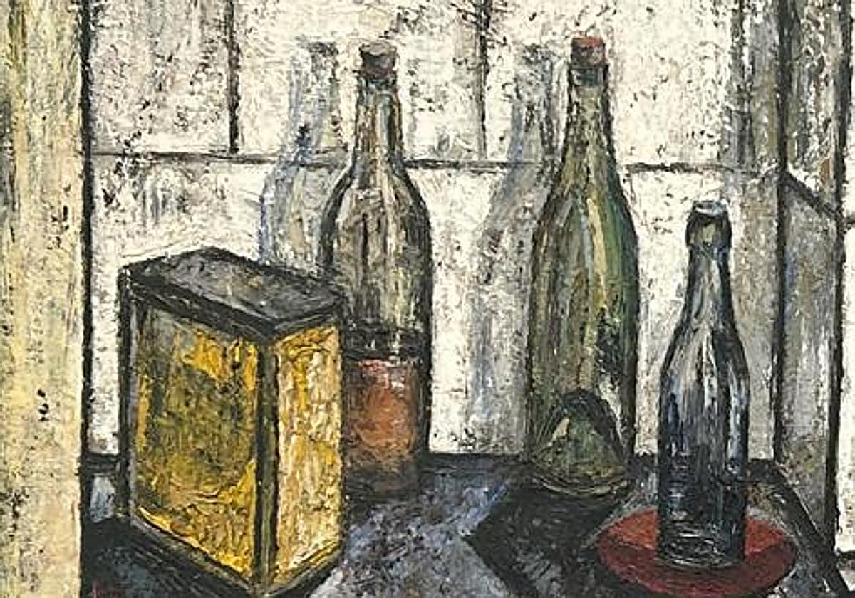 Una de las obras de Juana Francés en la exposición del MACA.