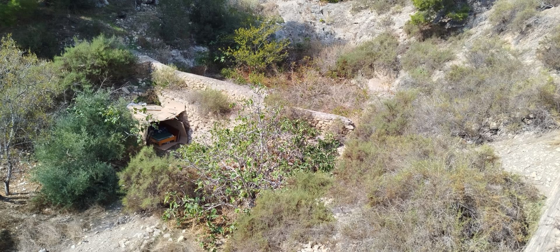 Vivienda precaria en Alicante.