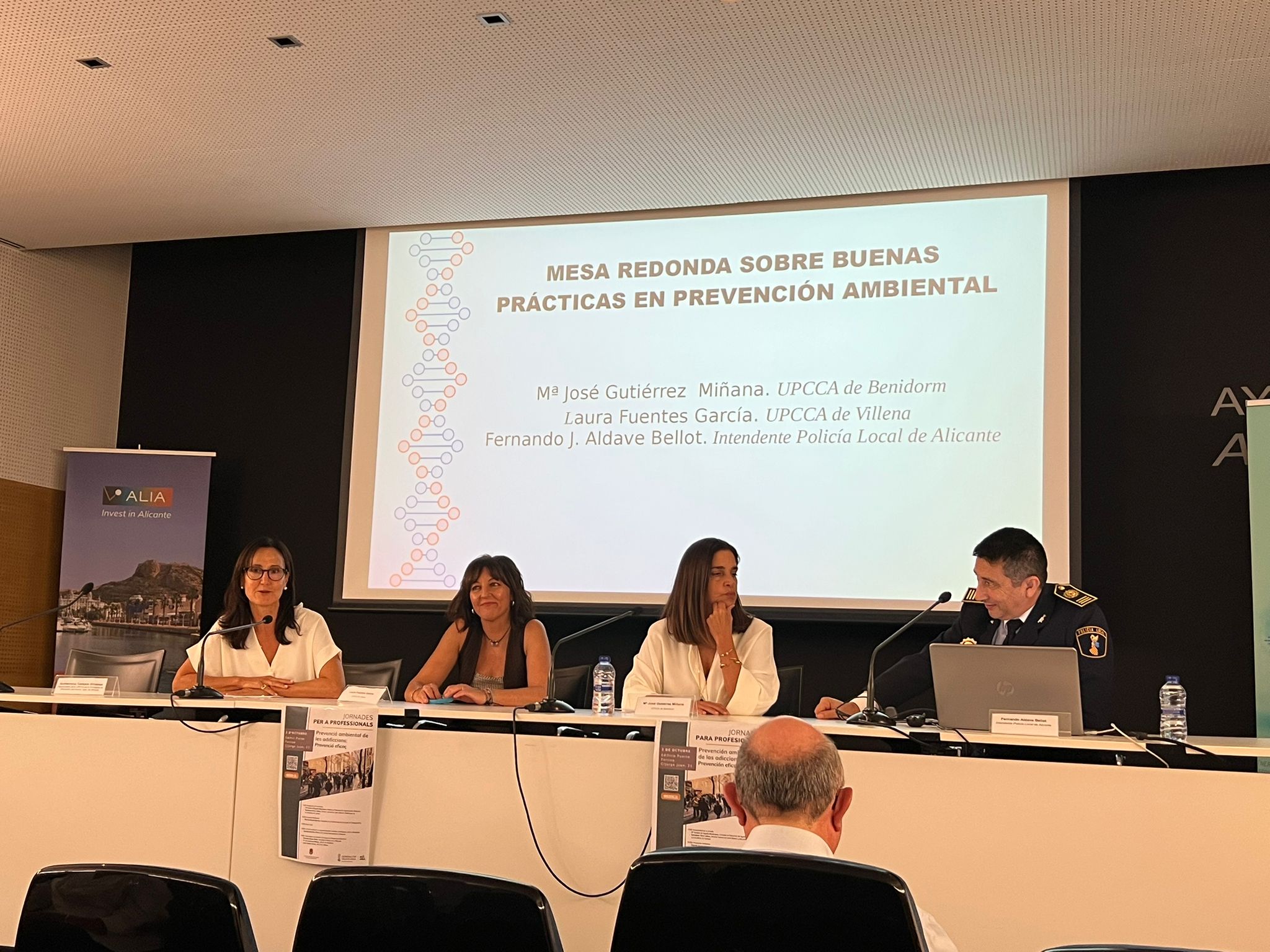 Moment from the conference.