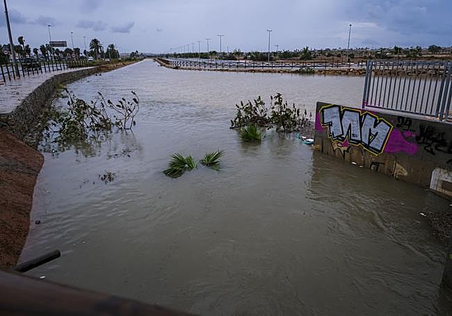 Barranco en Torrevieja.