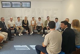 Visita de Barcala al Vivero Municipal.