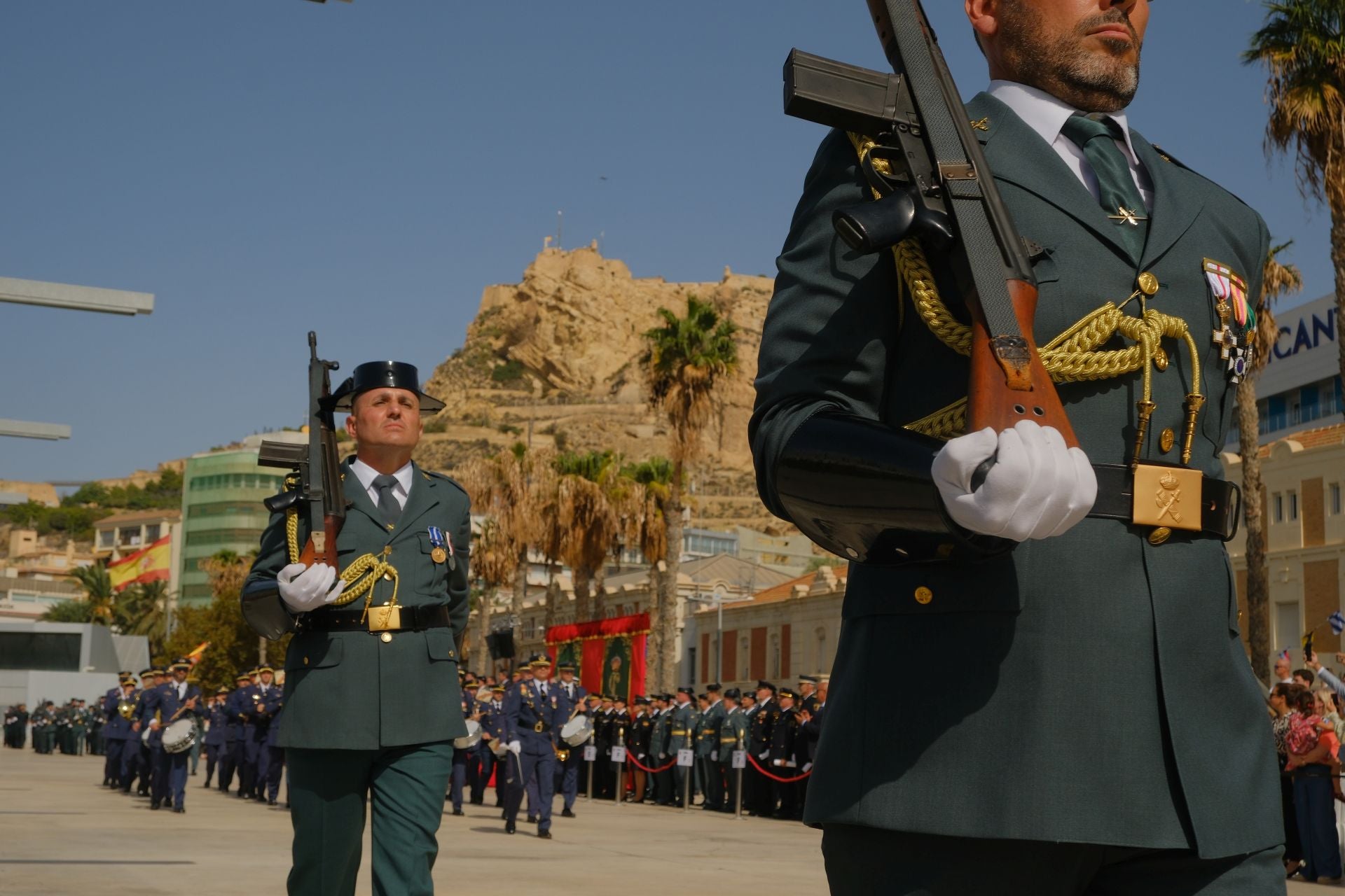 La Guardia Civil de Alicante celebra el día de la Hispanidad