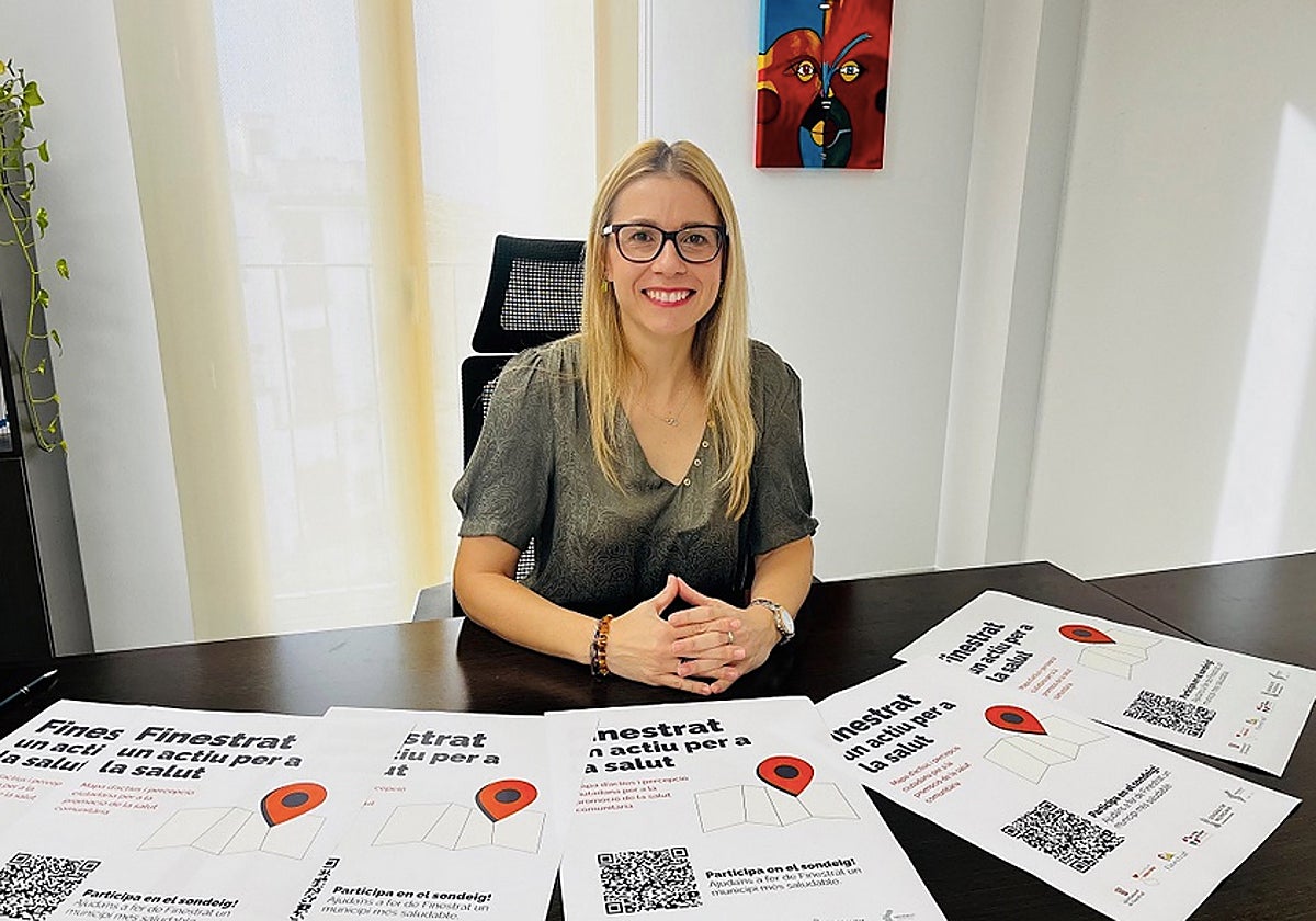 Nati Algado, Finestrat's Councillor for Health