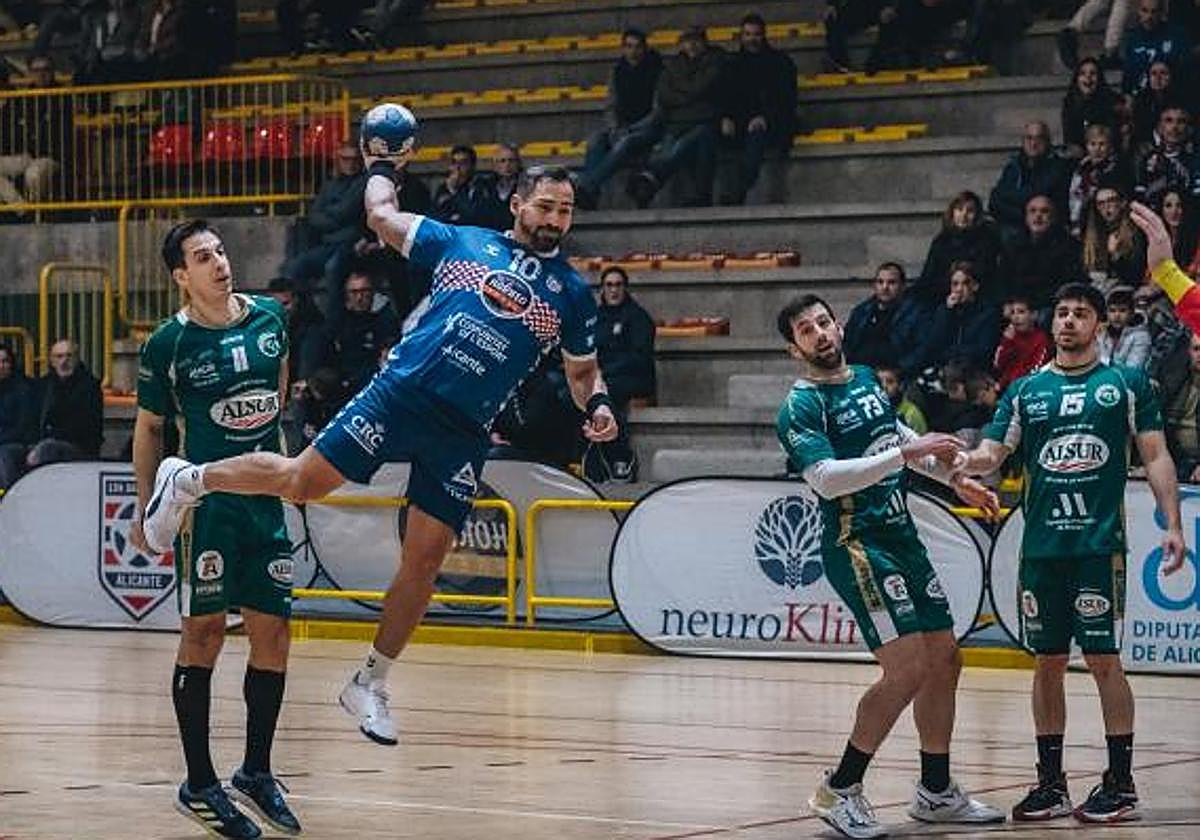 Match between Horneo EÓN Alicante and Antequera, in Asobal.