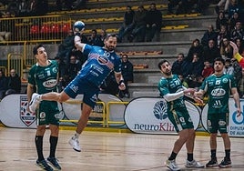 Encuentro entre el Horneo EÓN Alicante y el Antequera, en Asobal.