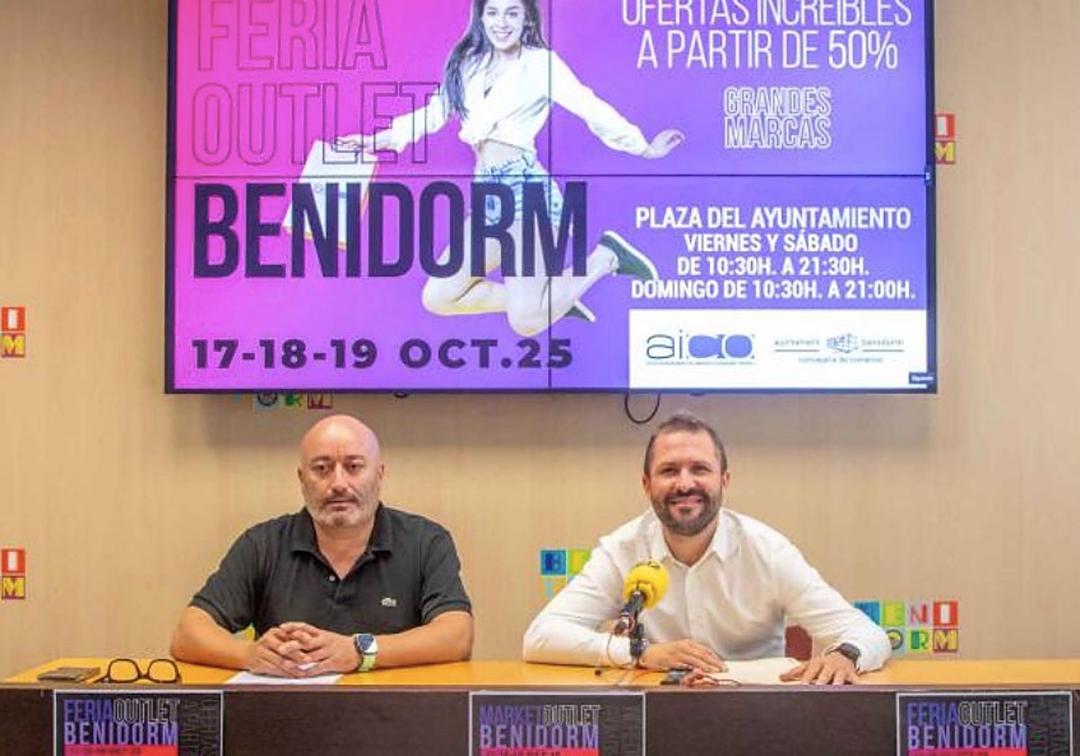 Imagen de la presentación de la Feria Outlet de Benidorm