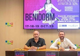 Imagen de la presentación de la Feria Outlet de Benidorm