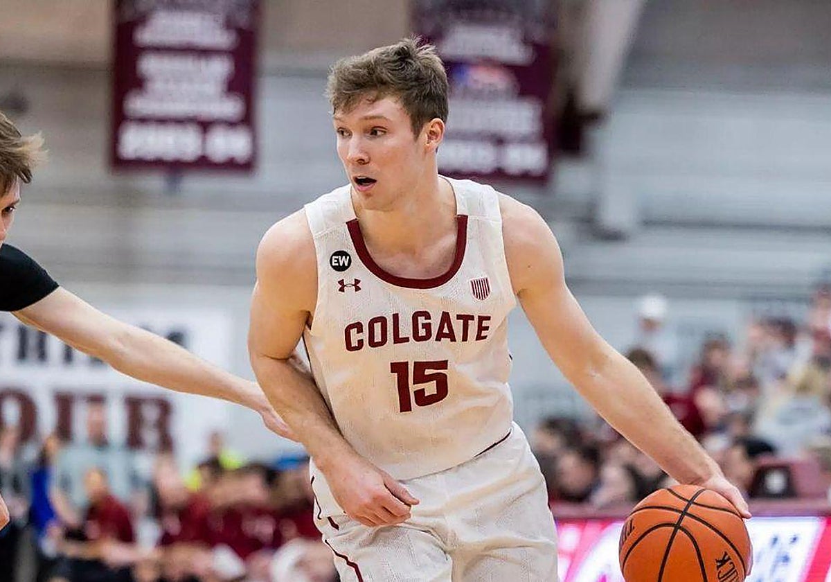 El escolta Tucker Richardson, en acción.