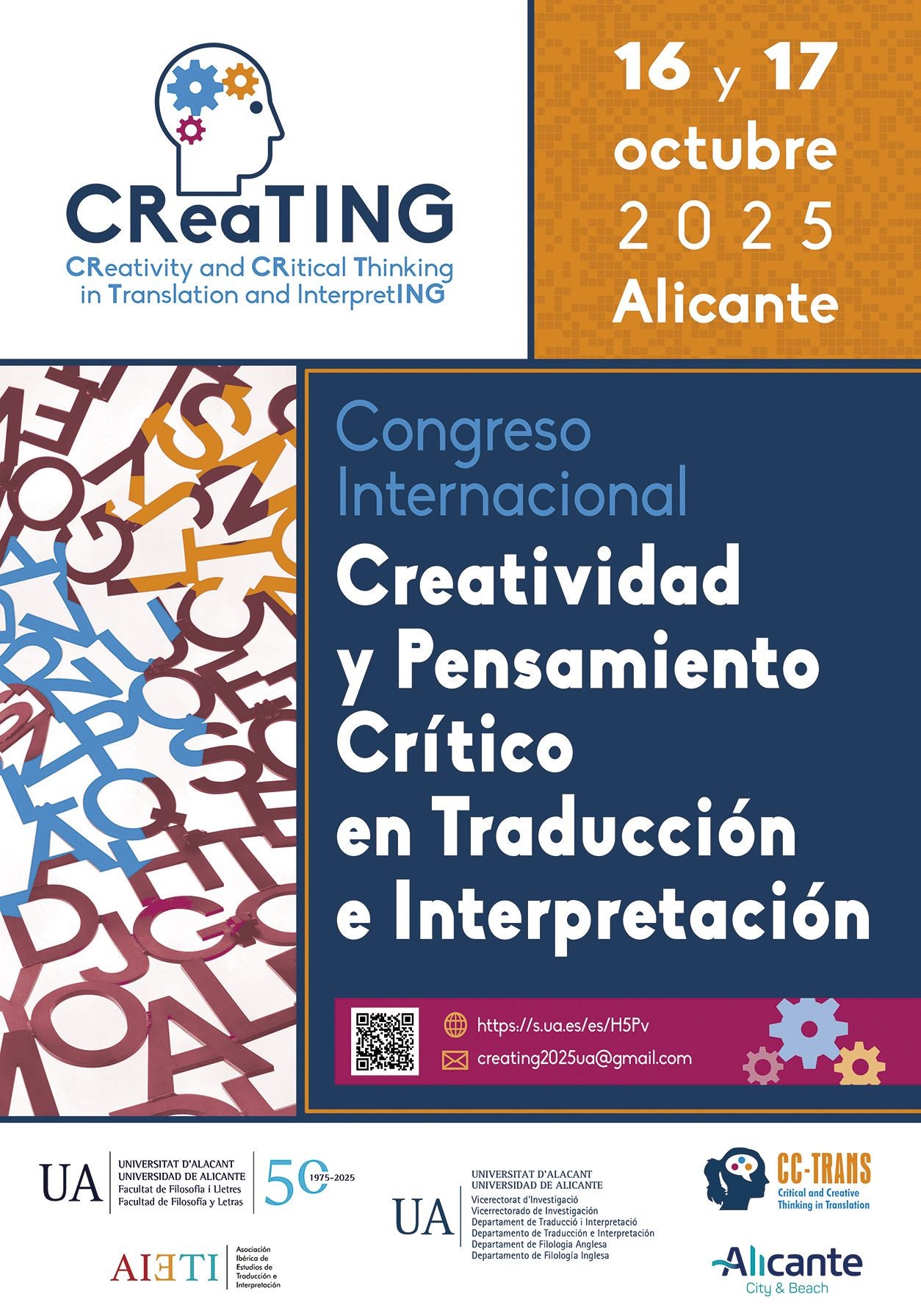 Cartel anunciador del congreso.