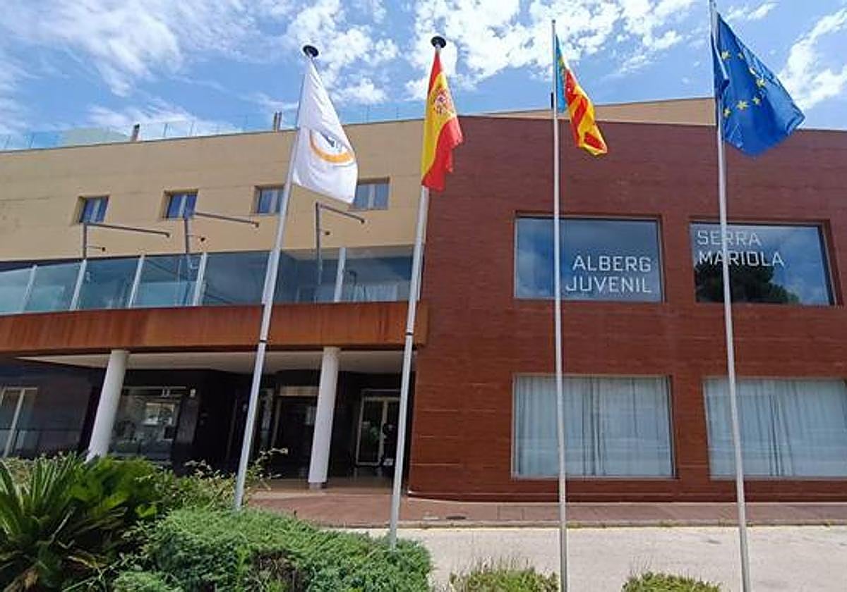 Albergue del IVAJ reconvertido en centro de acogida.