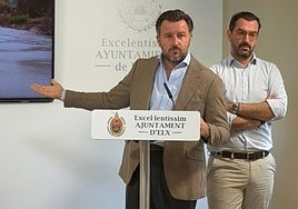 El alcalde Pablo Ruz anuncia que Elche monitorizará los barrancos de Los Arcos y Barbasena con cámaras propias ante la falta de apoyo de la CHS.
