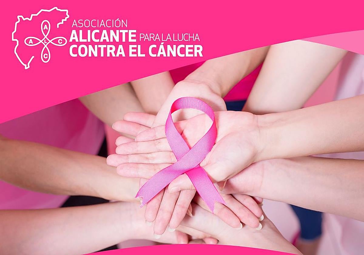 The Alicante Association Against Cancer promotes solidarity marches in 17 Alicante municipalities for World Breast Cancer Day.