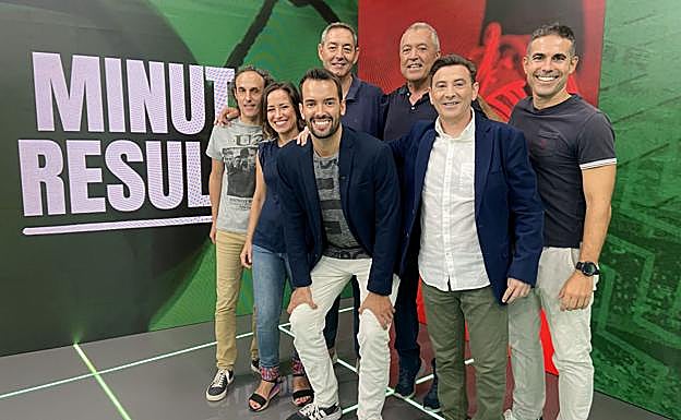 Equipo del programa 'Minut i resultat'.