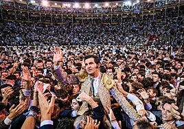 Morante de la Puebla en Las Ventas en su despedida el día del Pilar.