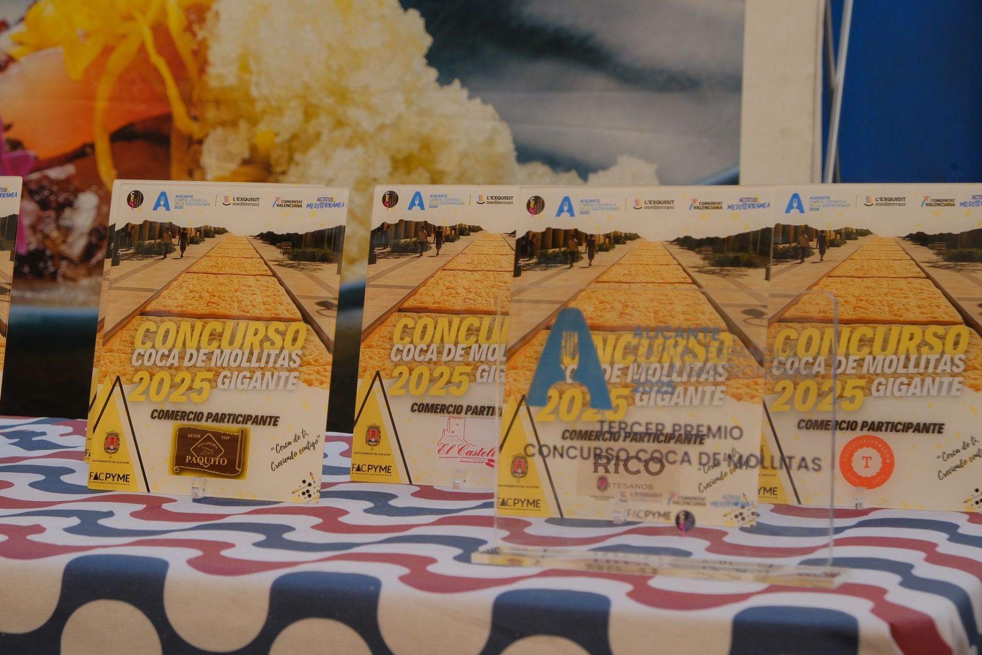 Una coca de mollitas para la historia