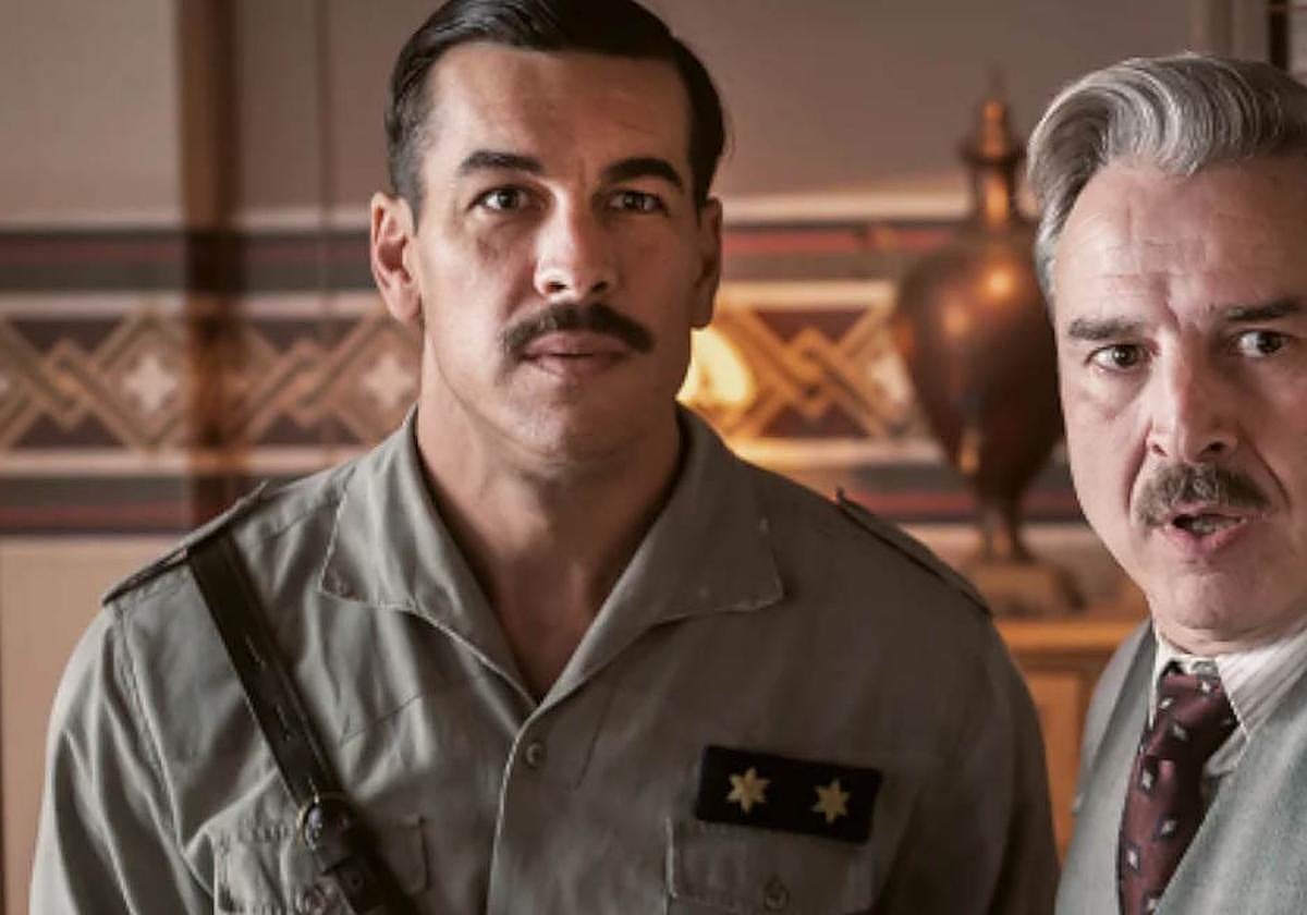 Frame from the film 'The Dinner'.