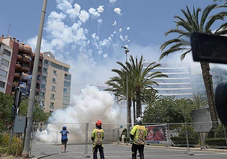 Mascletà de Mediterráneo, ganadora del último concurso.